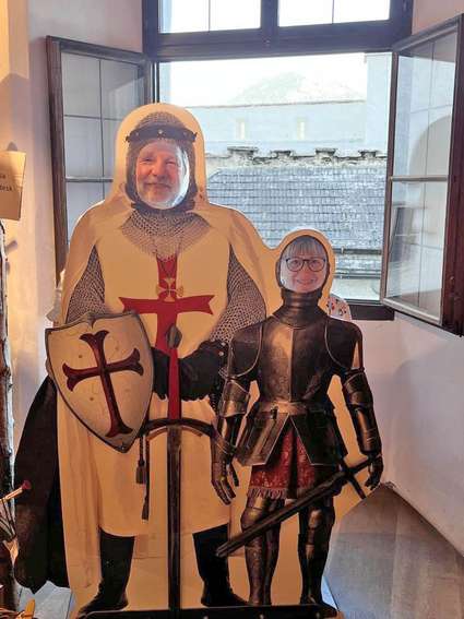 Ute und herwig Danzer auf der Festung Hohensalzburg Ute und herwig Danzer auf der Festung Hohensalzburg