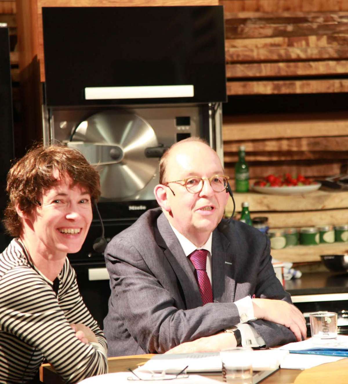 Lesung mit Denis Scheck und Eva Gritzmann  Lesung mit Denis Scheck und Eva Gritzmann