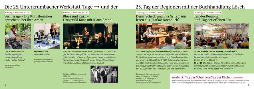 Tag der Regionen in und aus Unterkrumbach  Tag der Regionen in und aus Unterkrumbach