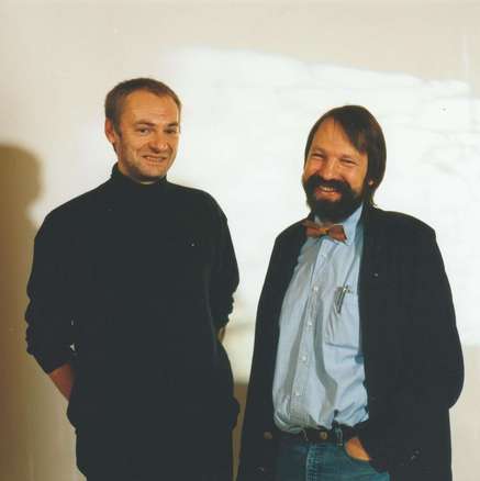 Rainer Wölfel und herwig Danzer 1998 Rainer Wölfel und herwig Danzer 1998